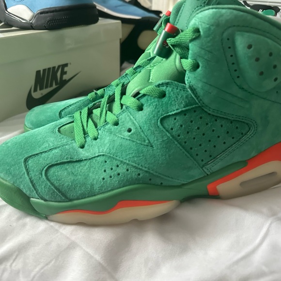 Green Gatorade jordan 6s sjze 12 Ds - Picture 3 of 8